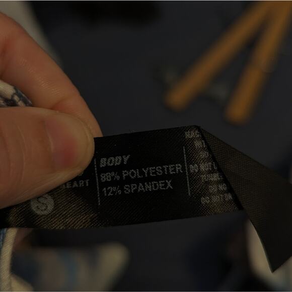 Wear It To Heart Sky Printed Activewear Leggings Size S - Picture 8 of 8